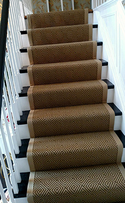 hardwood stair runner